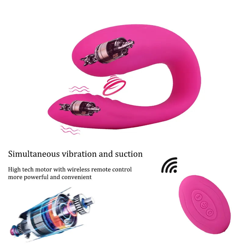 10 Speed Vibration Dildo Clitoris Sucker Vaginal Vibrators For Women 50% OFF today